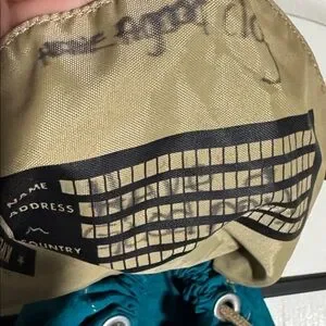 Vintage kipling backpack rucksack bag teal aqua drawstring Kipling | Bags | Vintage Kipling Backpack Rucksack Bag Teal  main image 2